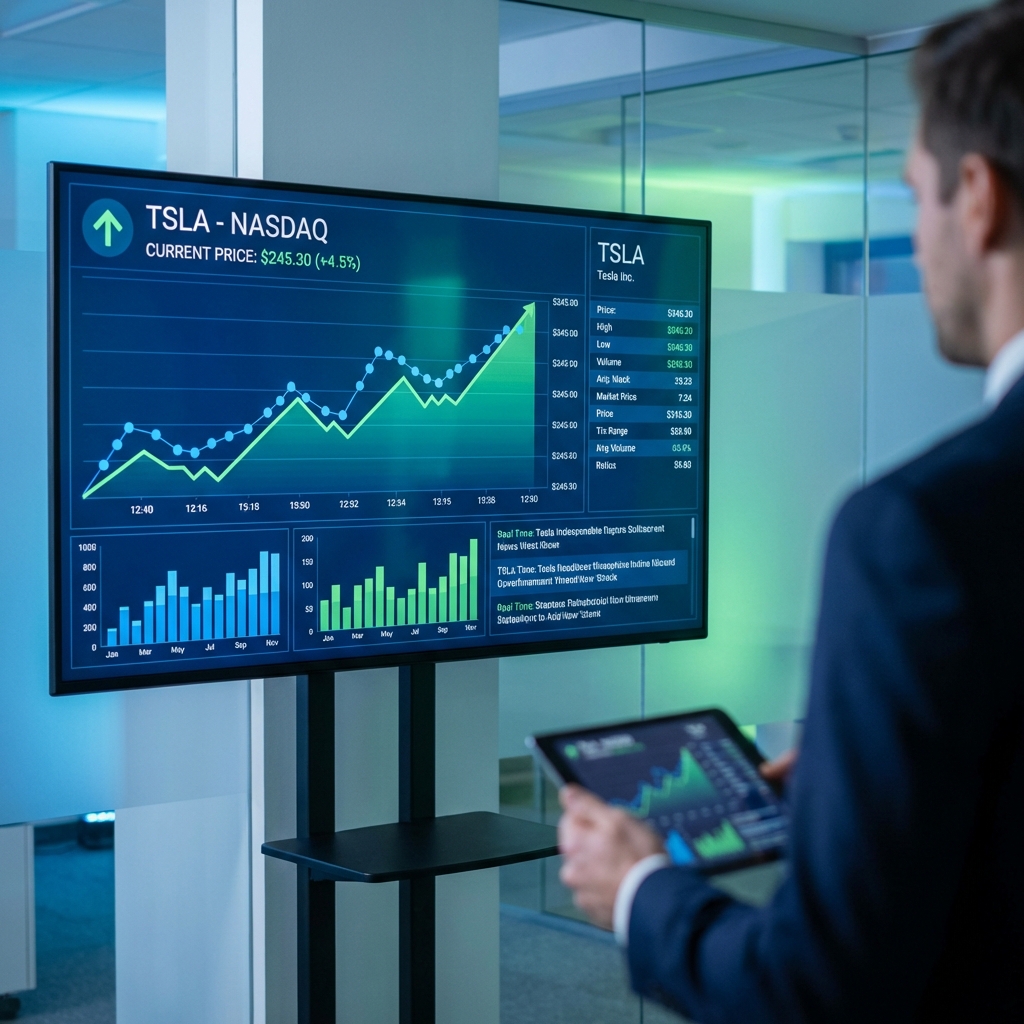 テスラ株価分析