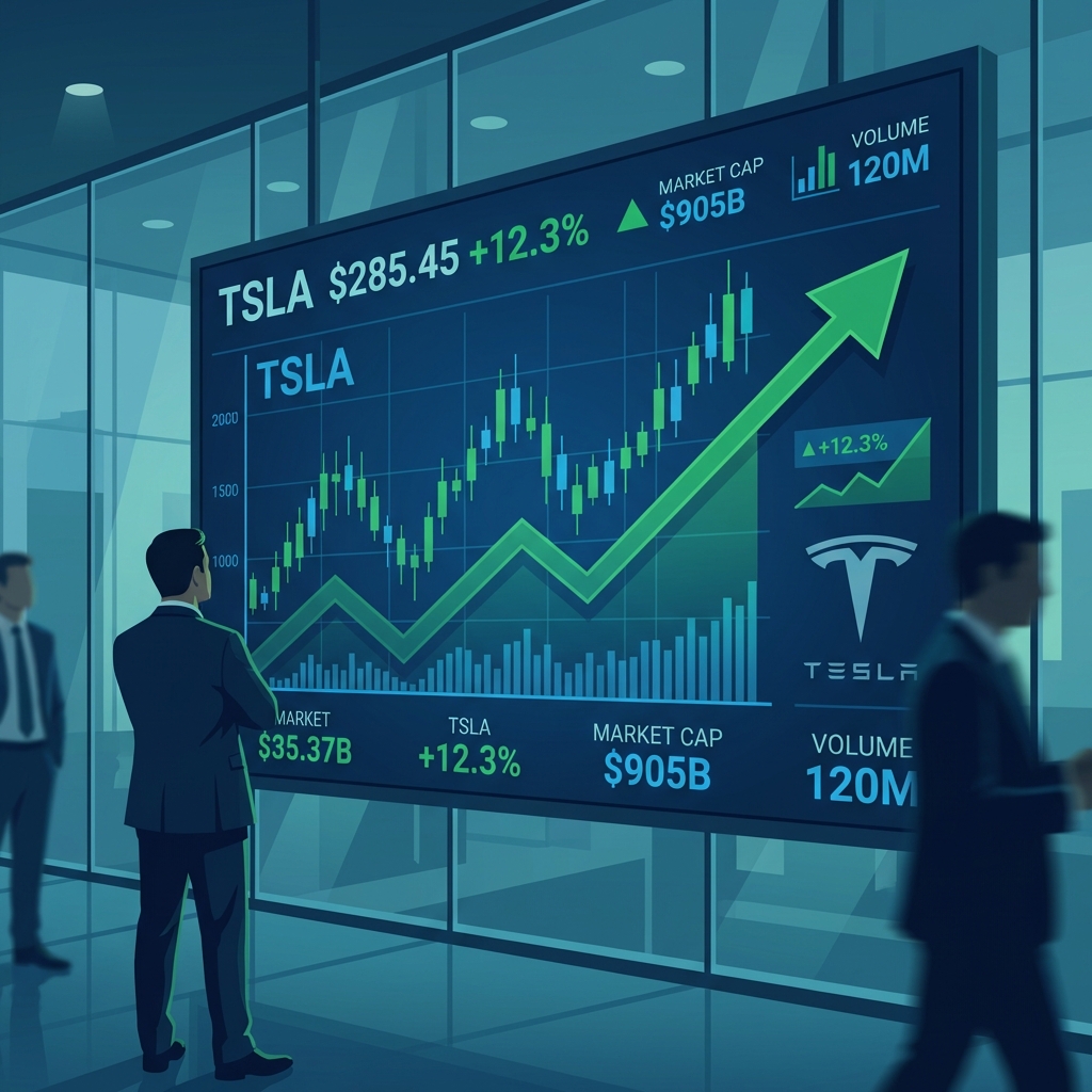 Tesla 株価分析