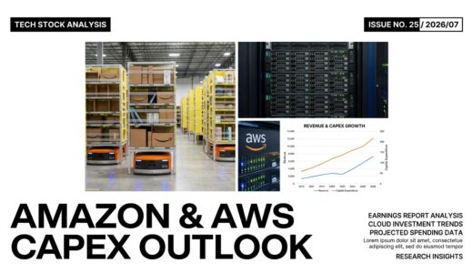 【2026/07/31】アマゾン（AMZN）決算速報：AWS売上37%増の422億ドルと2,200億ドルCapExのAI投資成果