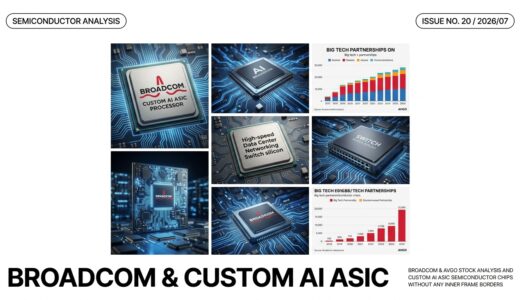【2026/07/29】ブロードコム（AVGO）徹底分析：カスタムAIチップ（ASIC）需要とビッグテックの自社半導体戦略