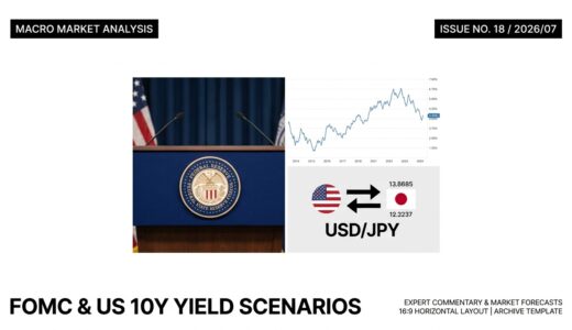 【2026/07/29】7月FOMC声明発表後の市場反応：米10年債利回りとドル円相場のシナリオ