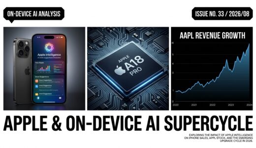 【2026/08/12】アップル（AAPL）徹底分析：Apple Intelligenceが牽引するiPhone買い替えスーパーサイクル