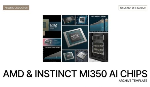 【2026/08/12】AMD徹底分析：次世代AIチップ（MI350）の需要急増とデータセンターGPUでの追撃