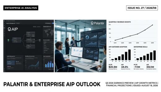 【2026/08/01】パランティア（PLTR）8月3日決算直前分析：AIPの企業採用爆発と米国民営部門の超高成長