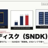 【2026/08/15】サンディスク（SNDK）徹底分析：粗利率80%の長期モデルと「NBM契約」が塗り替えるNANDの常識