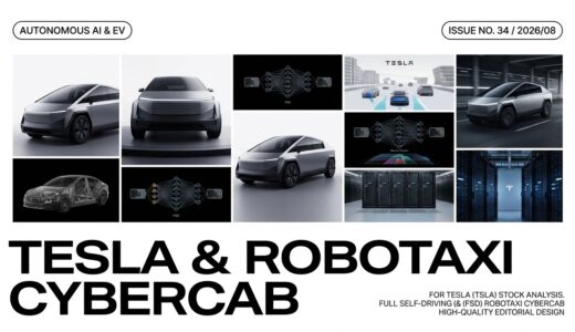 【2026/08/12】テスラ（TSLA）徹底分析：ロボタクシー（Cybercab）本格量産とFSDが拓くフィジカルAIの新時代