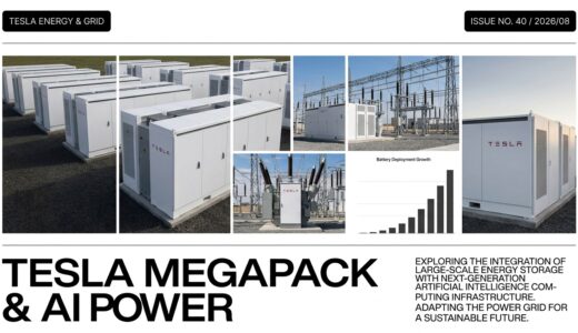 【2026/08/14】テスラ（TSLA）徹底分析：定置型蓄電池メガパック（Megapack）の急成長とAI電力網インフラ独占
