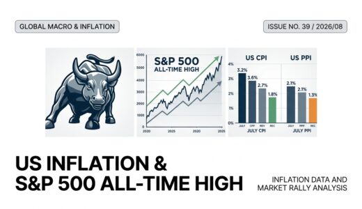 【2026/08/14】米7月CPI・PPI徹底分析：インフレ沈静化の定着とS&P500史上最高値更新の背景